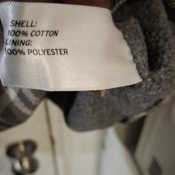 Duluth Trading Co Men's Black and White Plaid Shirt Jacket - Picture 5 of 6